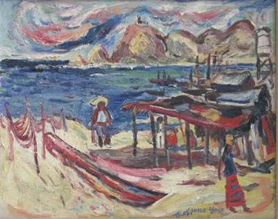 Frederick Yost : Fishing Village