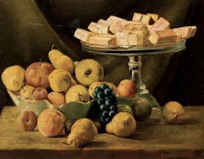 Ludger Larose : STILL LIFE WITH FRUIT