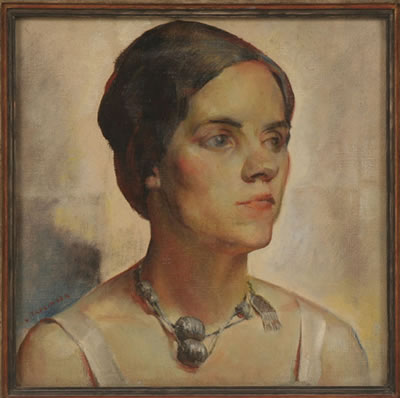 Elmer Taflinger : Portrait of Jane Messick