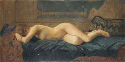 Madeleine Plantey : Odalisque