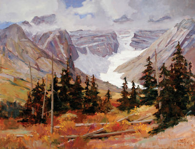 Linda Tippetts : Sunwapta Pass-Canadian Rockies