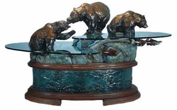 Daniel Ray Parker : Grizzly Falls Water Feature Table