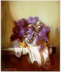 Margret Short : Lilacs in Shadow