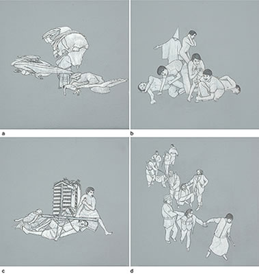 Praneet Soi : ) Pieta b) Abu Gharaib c) Lebanon d) Taliban Execution (from the Disasters of War series)