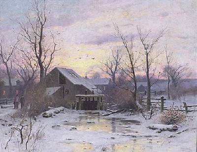 Dubois Hasbrouck : Wintry Twoilight