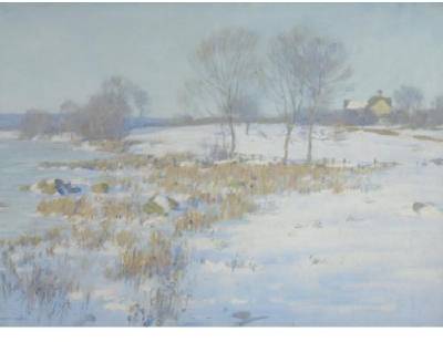 Everett Longley Warner : Winter Landscape