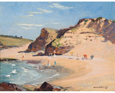 James Ranalph Jackson : BEACH SCENE, NARABEEN NORTH