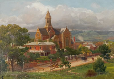 Edmund Gouldsmith : THE CATHEDRAL, ADELAIDE