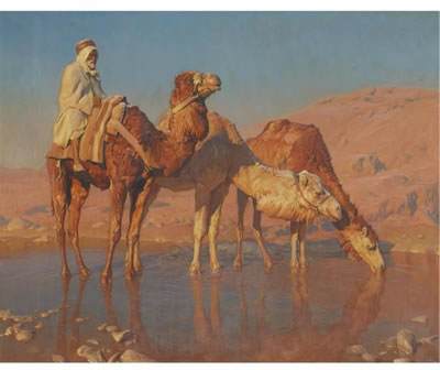 Adam Styka : THE CAMEL DRIVER