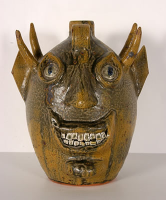 John Meaders : Double Face Devil Jug