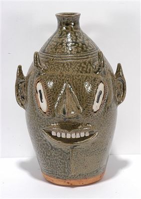 Alva Meaders : Devil Face Jug.