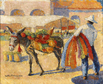 Arthur Musgrave : Market Scene