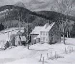 Arthur Lingquist : Winter Vermont