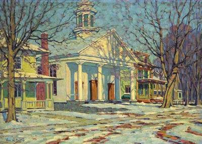 John Bentley : Winter in Woodstock