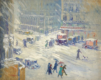 Harriette Bowdoin : New York City in Snow