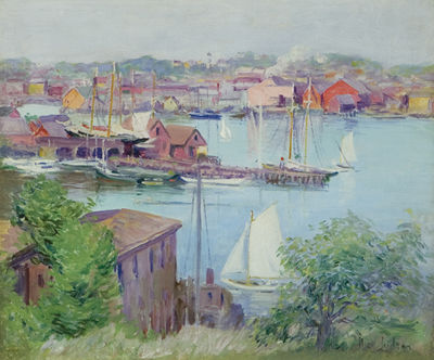 Alice Judson : Summer Day, Gloucester Harbor