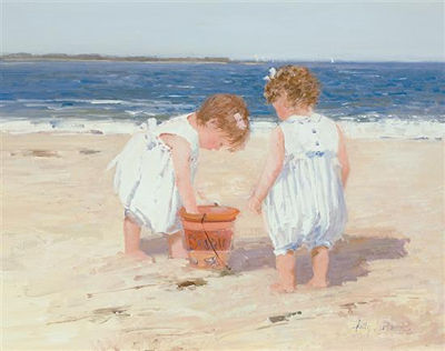 Sally Swatland : Toddlers at Play