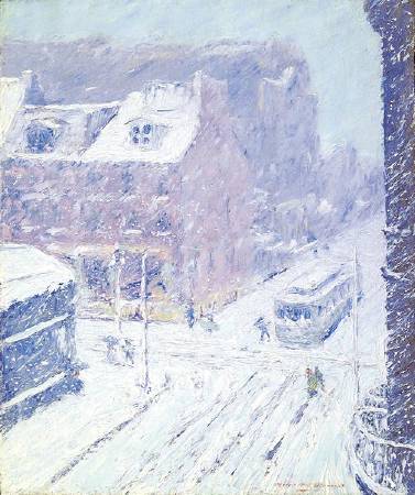 Morris Pancoast : Philadelphia in Winter