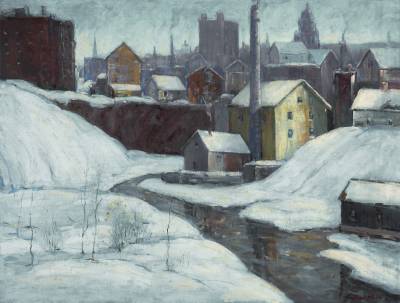 Thomas John Mitchell : Rochester in Winter