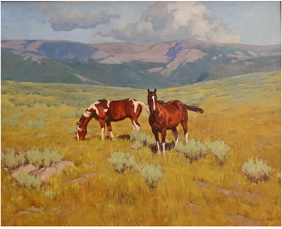 Charles Dayton : Shoshone Ponies