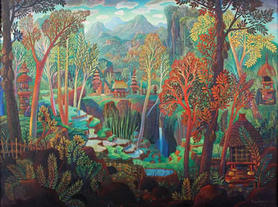 Kartono Yudhokusumo : Fantasy Landscape