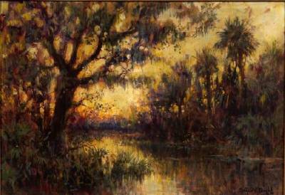 Arthur Diehl : Florida River View