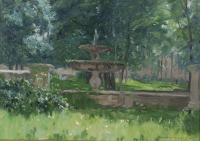 Robert Gauley : Fountain, Rome