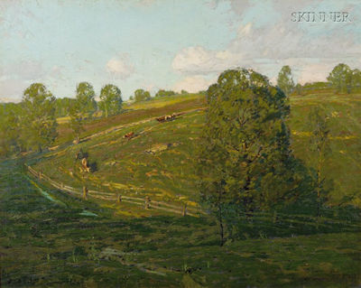 Cecil Chichester : A Quiet Day in the Pasture