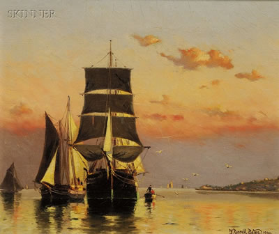 Frederic R Bates : OFF ALLERTON, BOSTON HARBOR