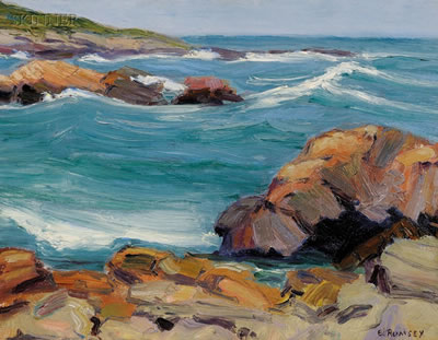 Evelyn Rumsey Lord : COASTAL VIEW