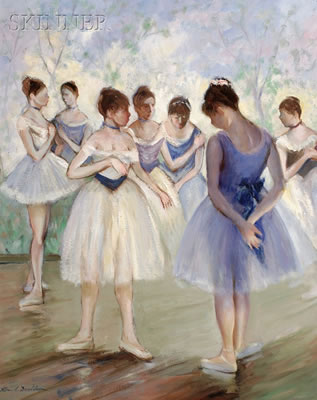 Allan Albert Davidson : Corps de Ballet-Back Stage