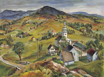 Marion (Barstow) Huse : Along the Taconic Trail, 1938