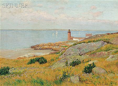 Edmund Case : Annisquam Harbor Lighthouse, Gloucester