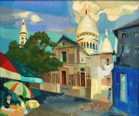 Georges Lambert : Place du Tertre