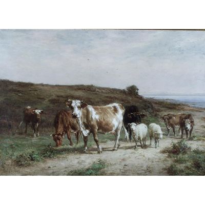 Charles Franklin Pierce : The Road to Pasture/Landscape