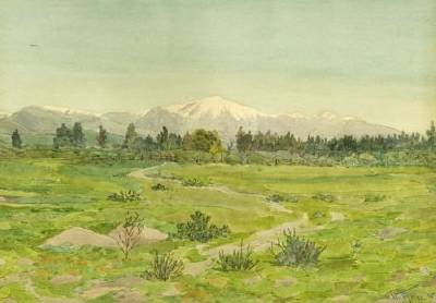 John Theiss : Baldy from Santa Fe Flats