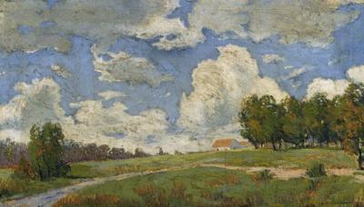 Ernest T Fredericks : Summer Landscape