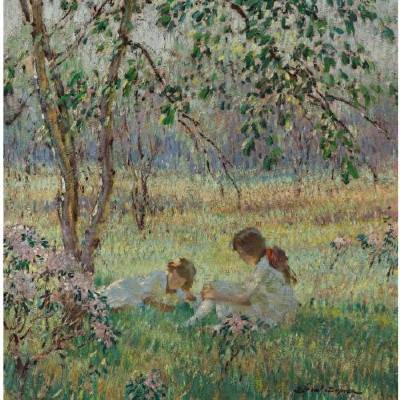 Edward Dufner : A Morning in June