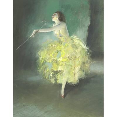 Everett Shinn : Vaudeville Dancer