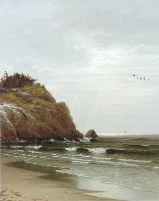 Alfred Thompson Bricher : Coastal View