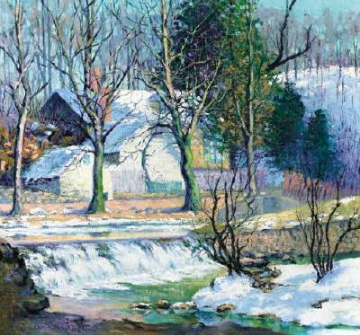 Elizabeth Washington : Winter in Bucks County