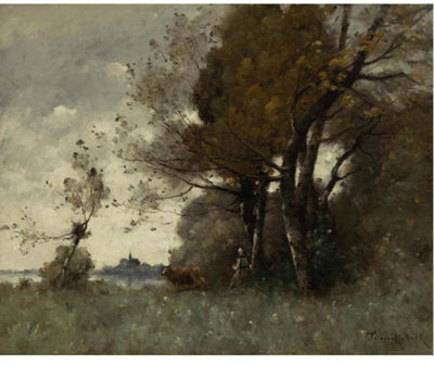 Paul Desire Trouillebert : AUTUMN IN CANDES