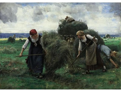 Julien Dupre : THE HAY HARVESTERS