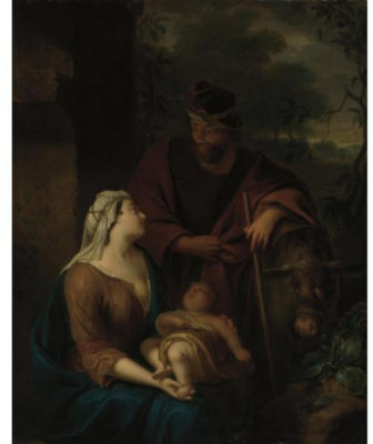 Arnold Van Houbraken : THE REST ON THE FLIGHT INTO EGYPT