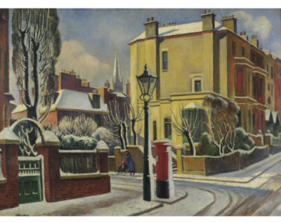 Adrian Paul Allinson : London Snow