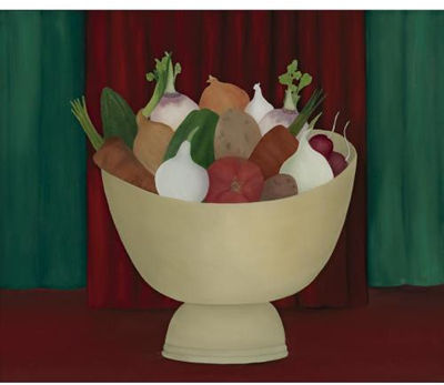 Rebecca Stroud Salsbury James : Bowl of Vegetables