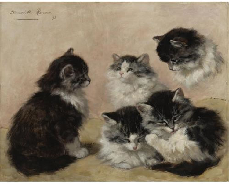 Henriette Ronner : From Auction Records