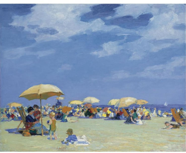 Edward Henry Potthast : From Auction Records