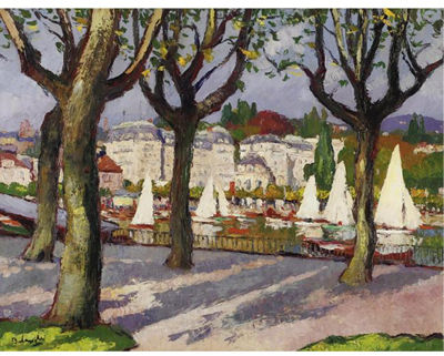 Gaston Balande : LE LAC D'ANNECY