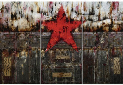 Gang Huang : RED STAR (TRIPTYCH)